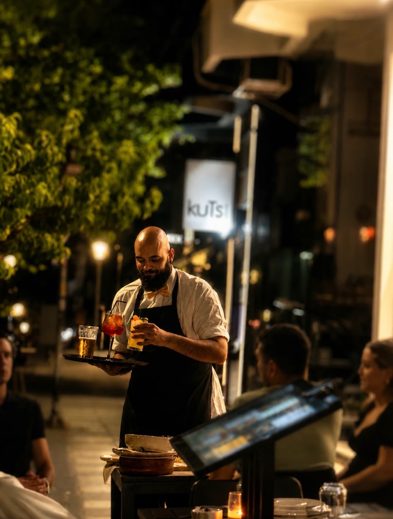 BACANO night dining vibe